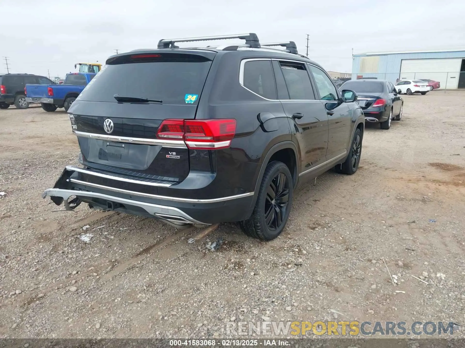 4 fotografías del automóvil dañado 1V2NR2CAXKC550320 VOLKSWAGEN ATLAS 2019