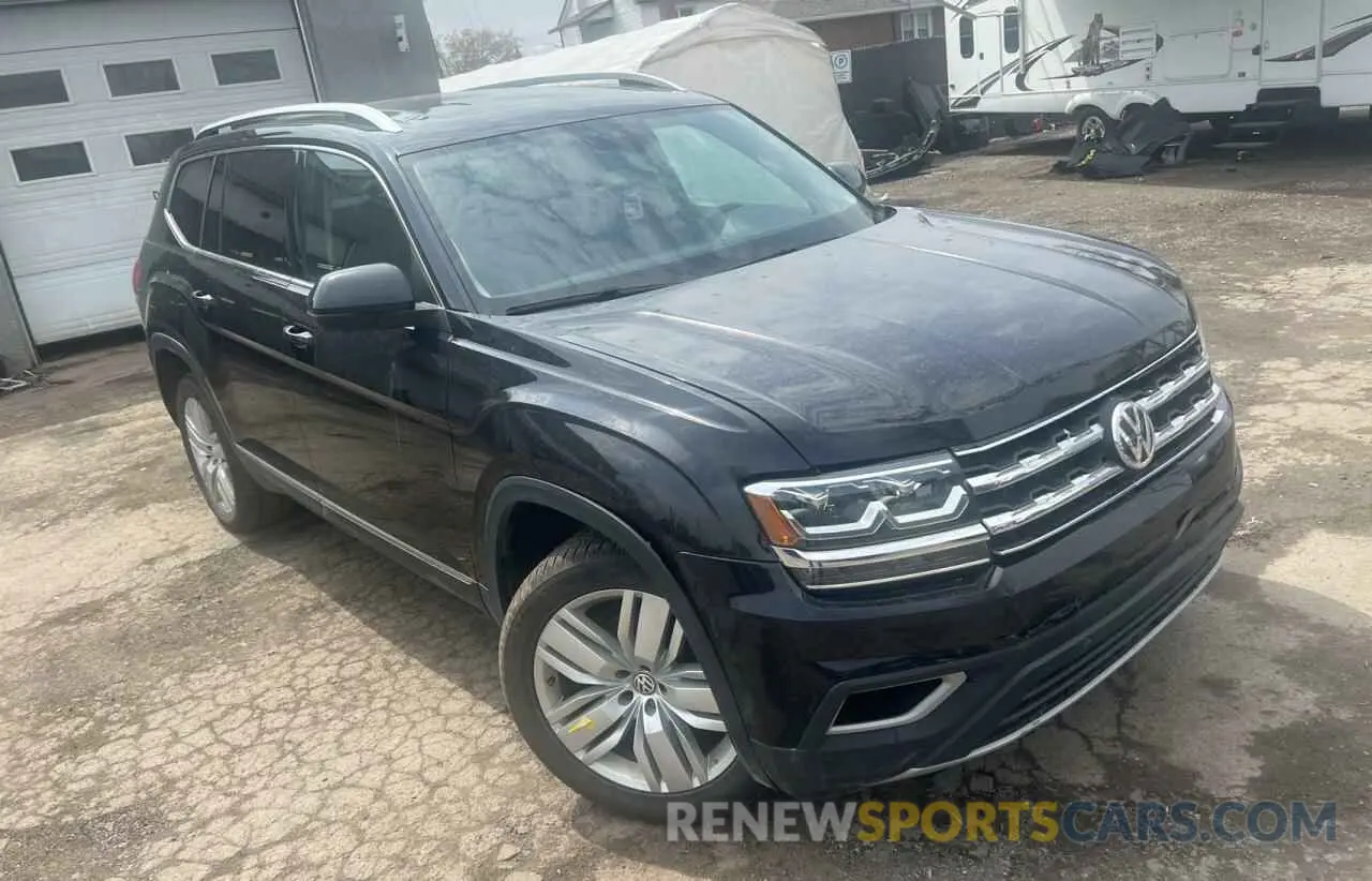 1 fotografías del automóvil dañado 1V2NR2CAXKC605526 VOLKSWAGEN ATLAS 2019
