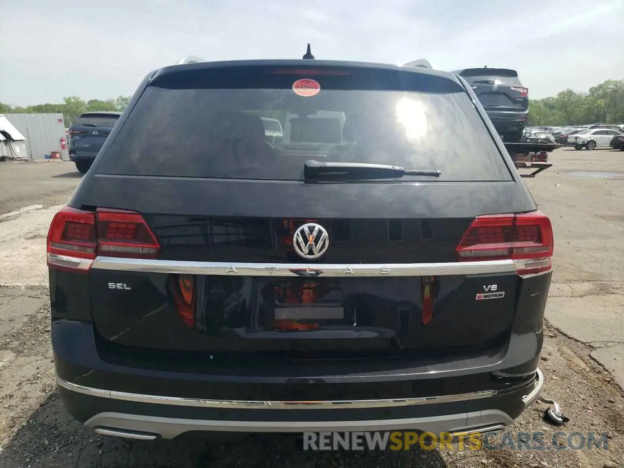 6 fotografías del automóvil dañado 1V2NR2CAXKC620253 VOLKSWAGEN ATLAS 2019
