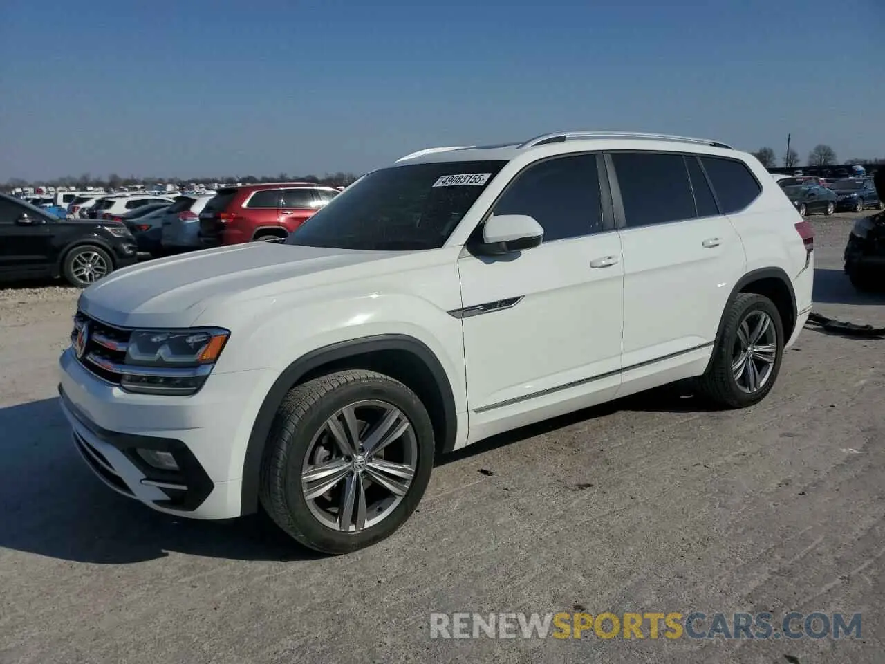 1 fotografías del automóvil dañado 1V2RR2CA5KC514018 VOLKSWAGEN ATLAS 2019
