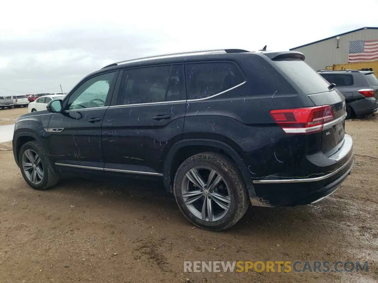 2 fotografías del automóvil dañado 1V2RR2CA7KC622527 VOLKSWAGEN ATLAS 2019