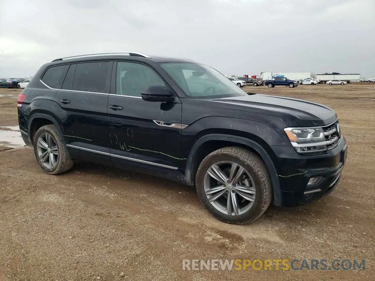 4 fotografías del automóvil dañado 1V2RR2CA7KC622527 VOLKSWAGEN ATLAS 2019