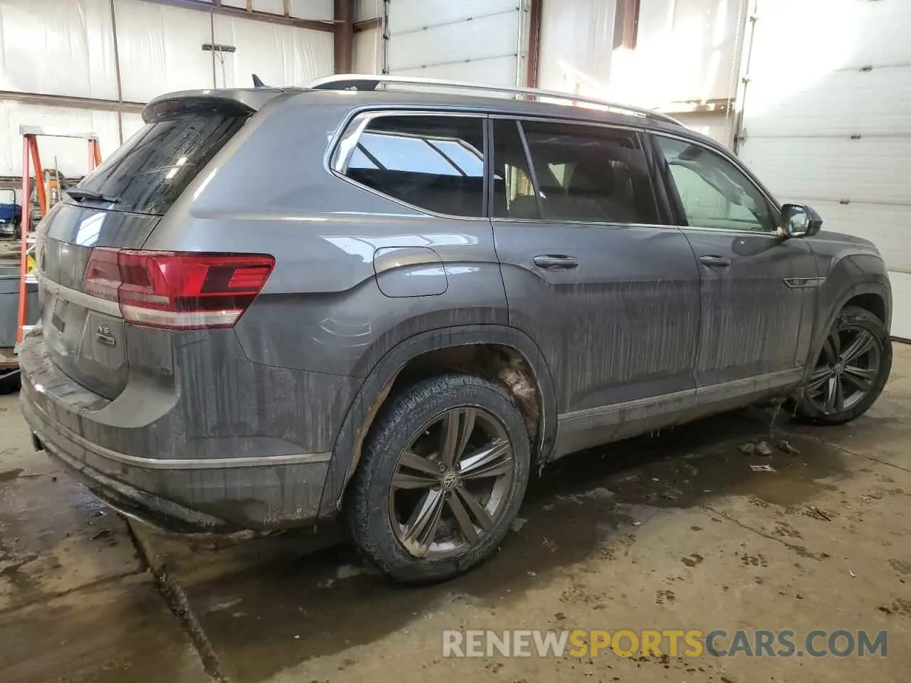 3 fotografías del automóvil dañado 1V2TR2CA0KC565965 VOLKSWAGEN ATLAS 2019