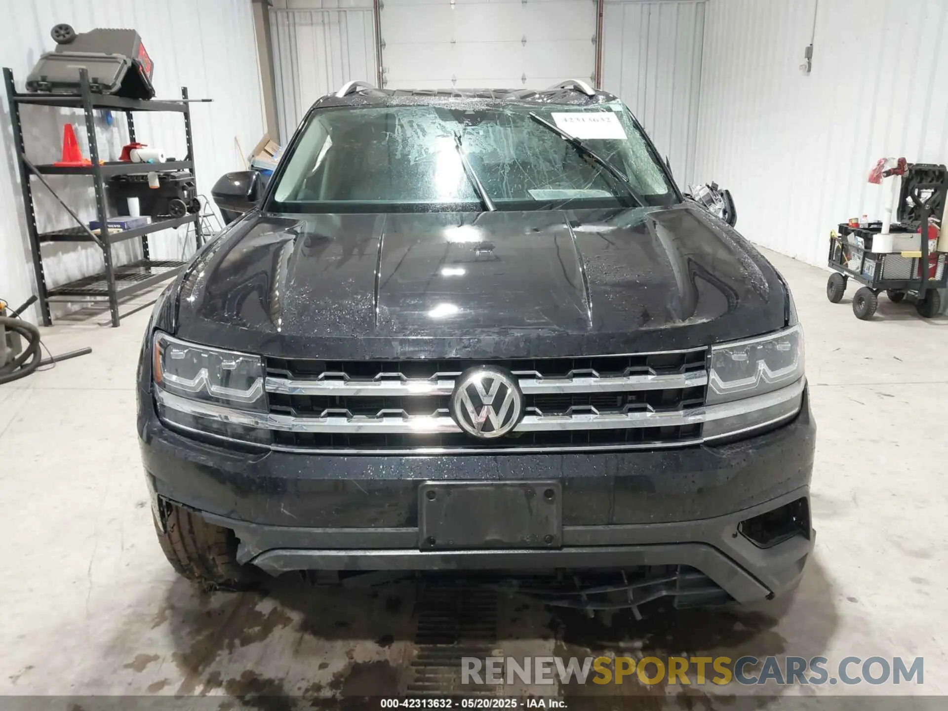12 fotografías del automóvil dañado 1V2UR2CA0KC506192 VOLKSWAGEN ATLAS 2019