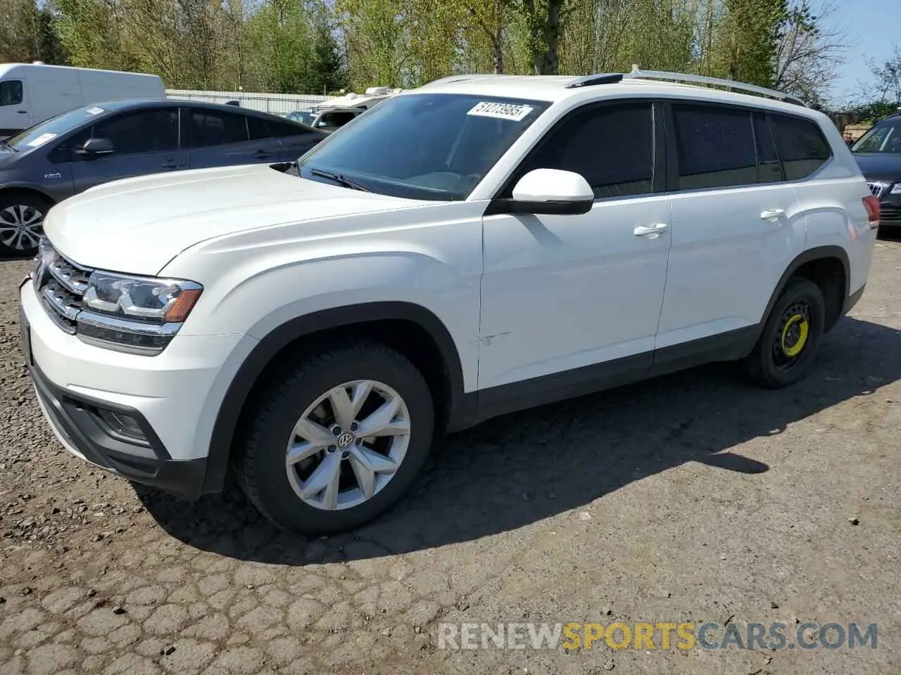 1 fotografías del automóvil dañado 1V2UR2CA1KC510302 VOLKSWAGEN ATLAS 2019