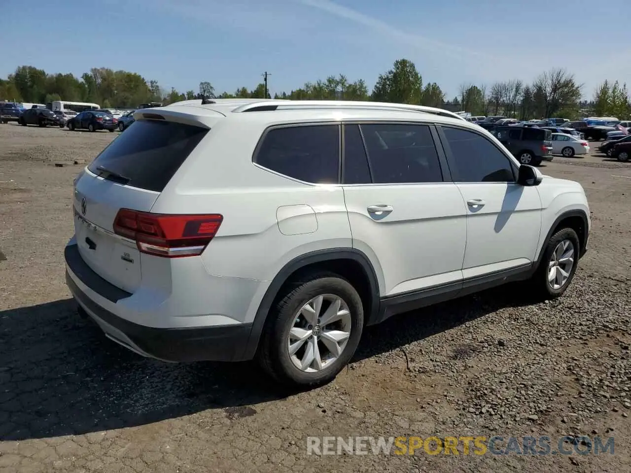3 fotografías del automóvil dañado 1V2UR2CA1KC510302 VOLKSWAGEN ATLAS 2019