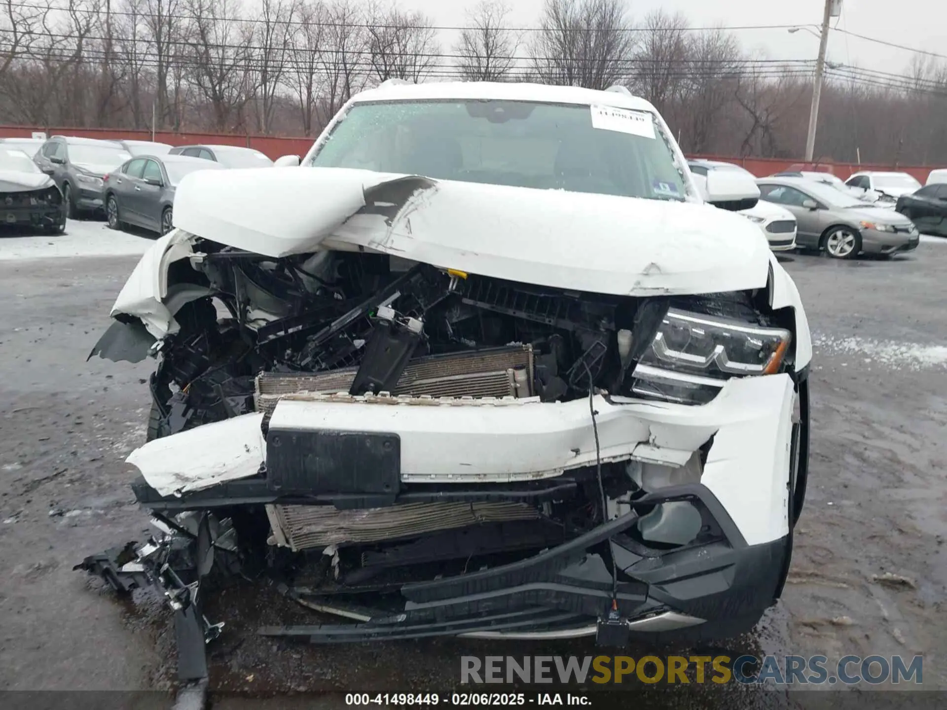 12 fotografías del automóvil dañado 1V2UR2CA1KC538147 VOLKSWAGEN ATLAS 2019