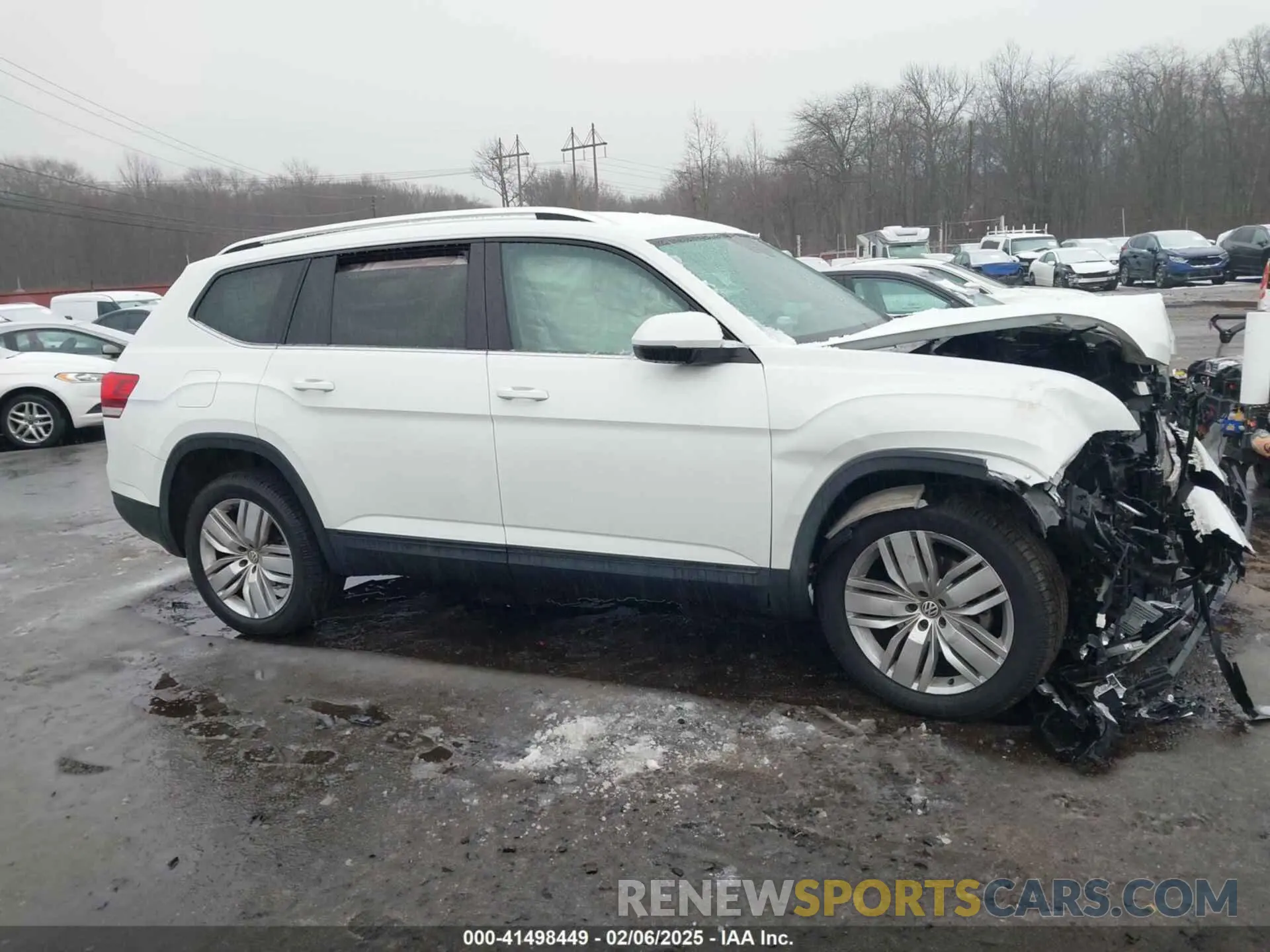 13 fotografías del automóvil dañado 1V2UR2CA1KC538147 VOLKSWAGEN ATLAS 2019