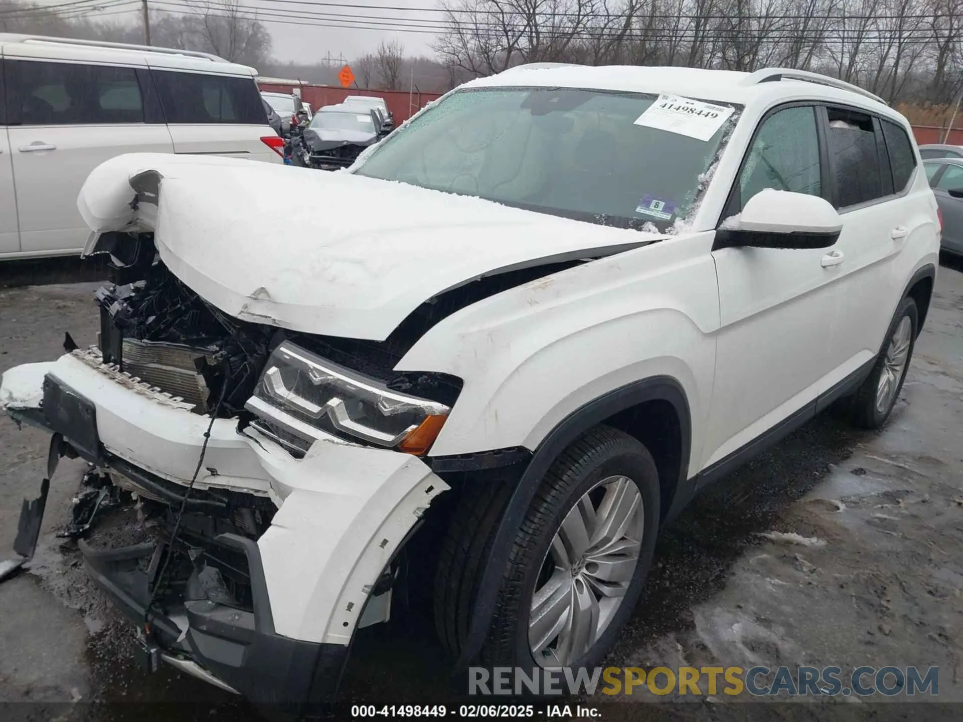 18 fotografías del automóvil dañado 1V2UR2CA1KC538147 VOLKSWAGEN ATLAS 2019