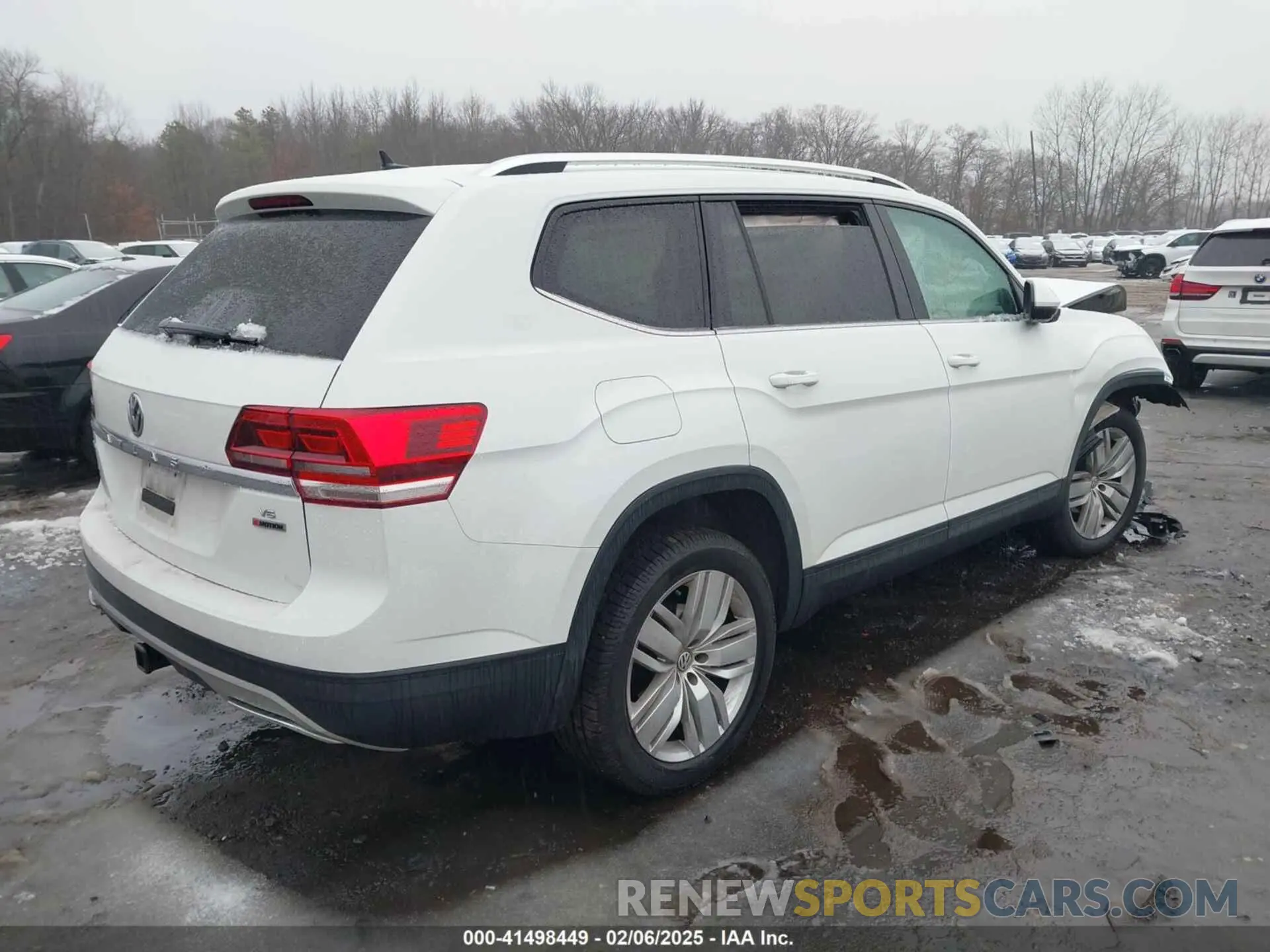 4 fotografías del automóvil dañado 1V2UR2CA1KC538147 VOLKSWAGEN ATLAS 2019