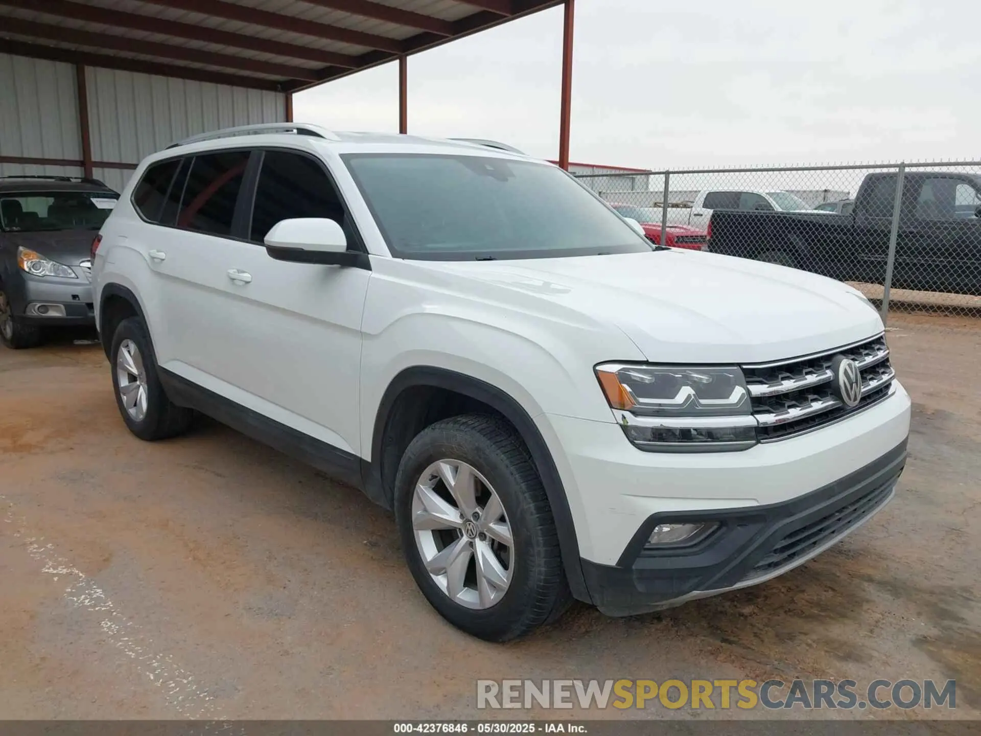 1 fotografías del automóvil dañado 1V2UR2CA1KC547608 VOLKSWAGEN ATLAS 2019