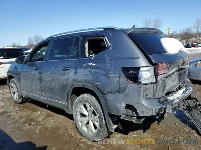 2 fotografías del automóvil dañado 1V2UR2CA1KC558768 VOLKSWAGEN ATLAS 2019