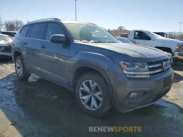 4 fotografías del automóvil dañado 1V2UR2CA1KC558768 VOLKSWAGEN ATLAS 2019