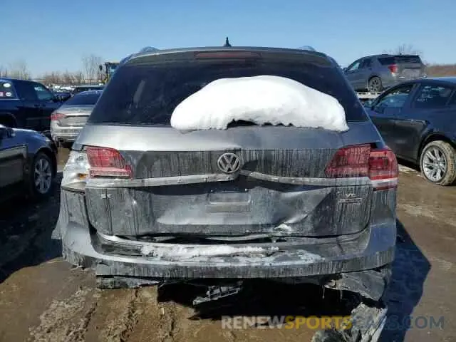 6 fotografías del automóvil dañado 1V2UR2CA1KC558768 VOLKSWAGEN ATLAS 2019