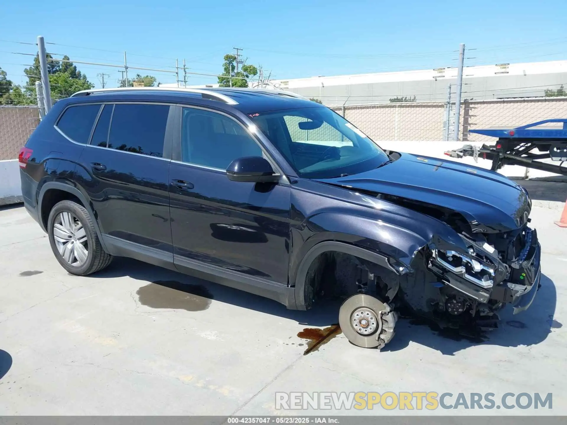 1 fotografías del automóvil dañado 1V2UR2CA2KC528291 VOLKSWAGEN ATLAS 2019