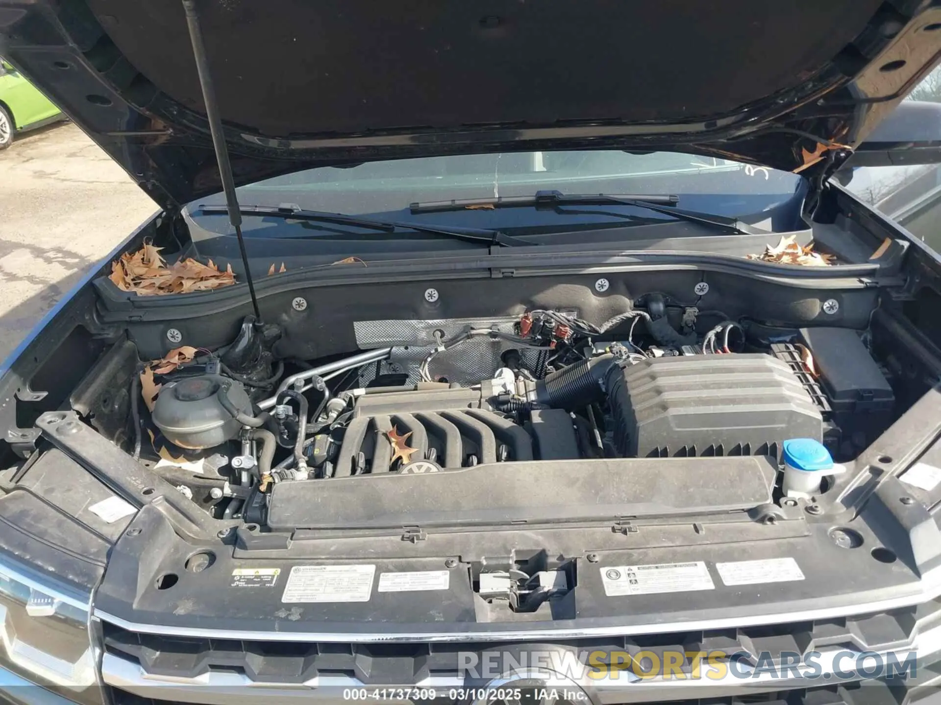 10 fotografías del automóvil dañado 1V2UR2CA2KC549769 VOLKSWAGEN ATLAS 2019