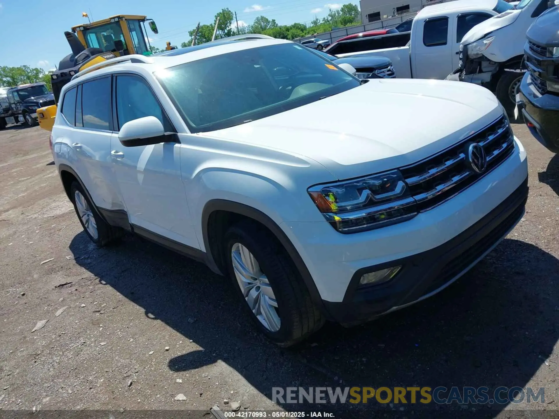 1 fotografías del automóvil dañado 1V2UR2CA2KC590287 VOLKSWAGEN ATLAS 2019