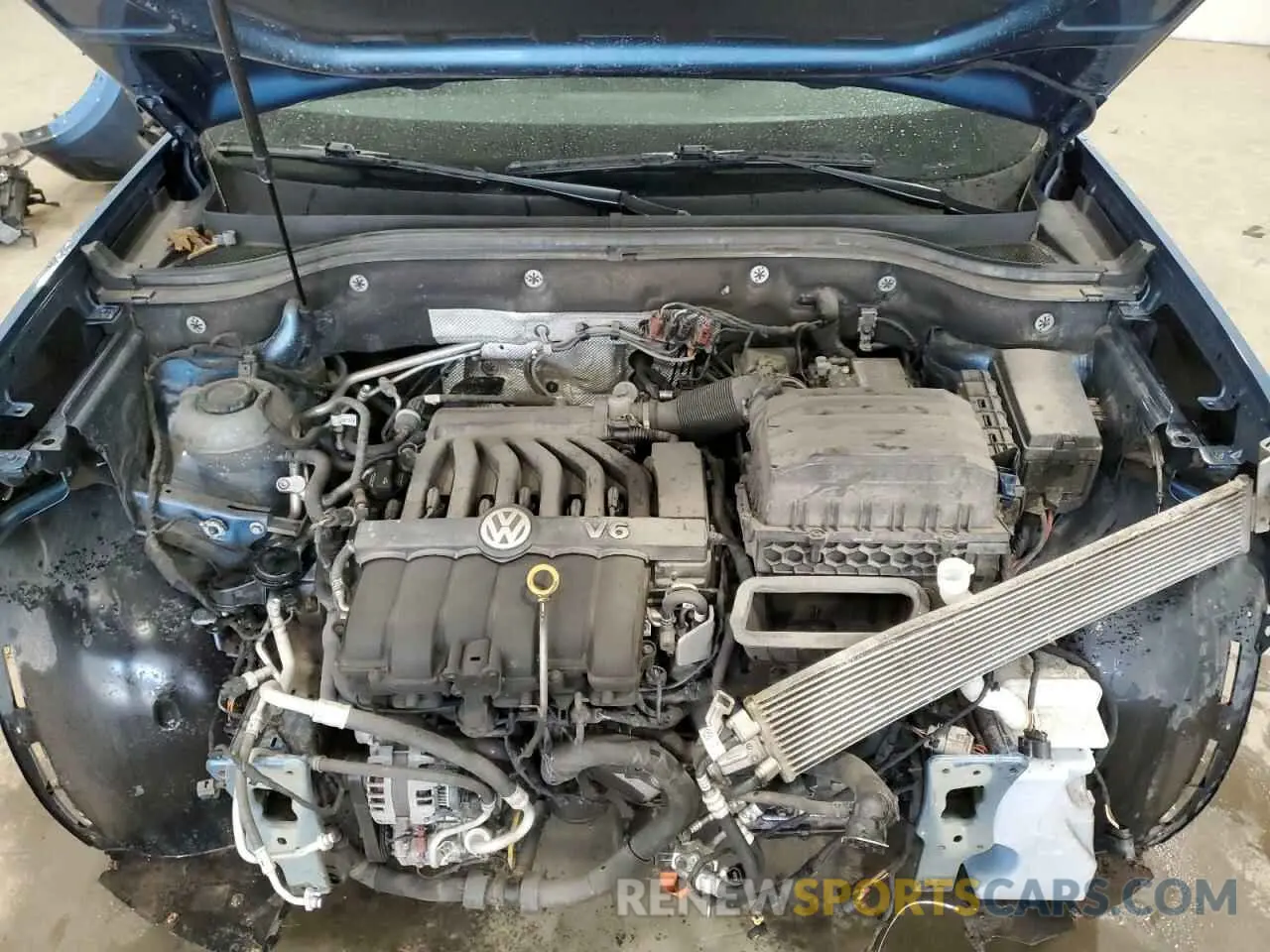 12 fotografías del automóvil dañado 1V2UR2CA3KC566838 VOLKSWAGEN ATLAS 2019