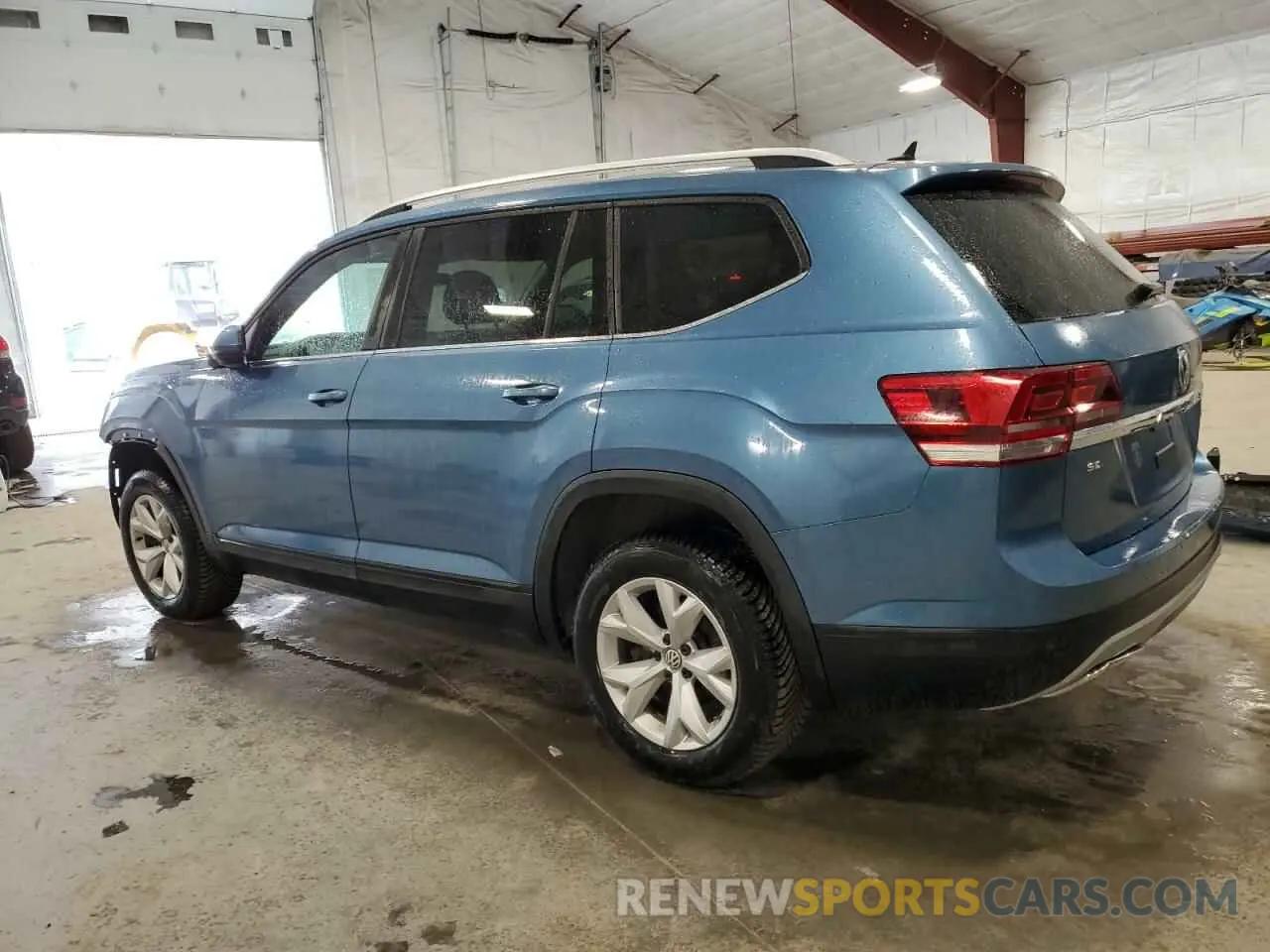 2 fotografías del automóvil dañado 1V2UR2CA3KC566838 VOLKSWAGEN ATLAS 2019