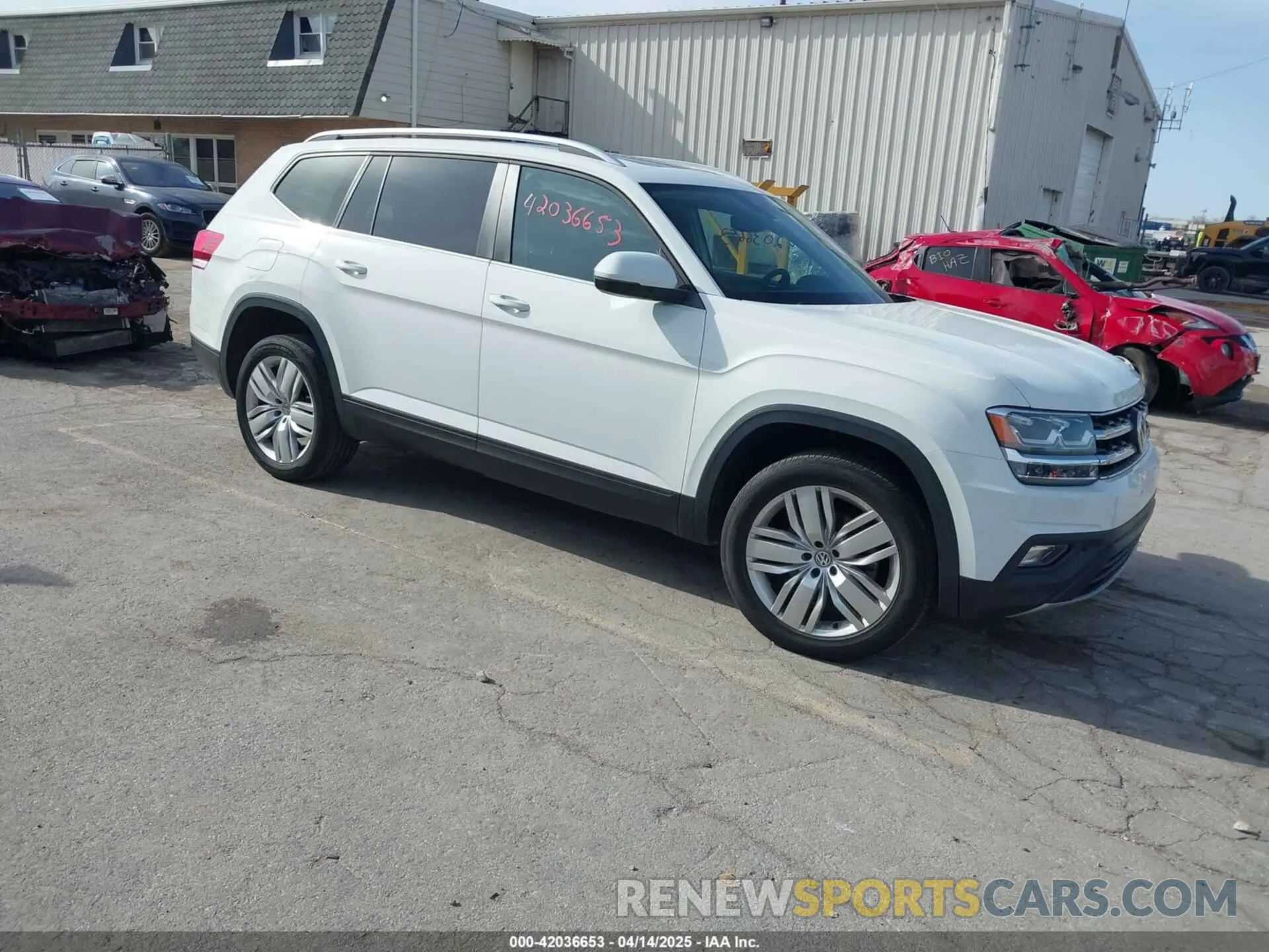 1 fotografías del automóvil dañado 1V2UR2CA3KC613804 VOLKSWAGEN ATLAS 2019