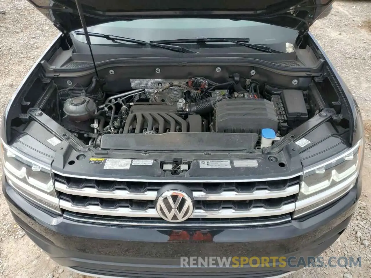 12 fotografías del automóvil dañado 1V2UR2CA4KC522363 VOLKSWAGEN ATLAS 2019