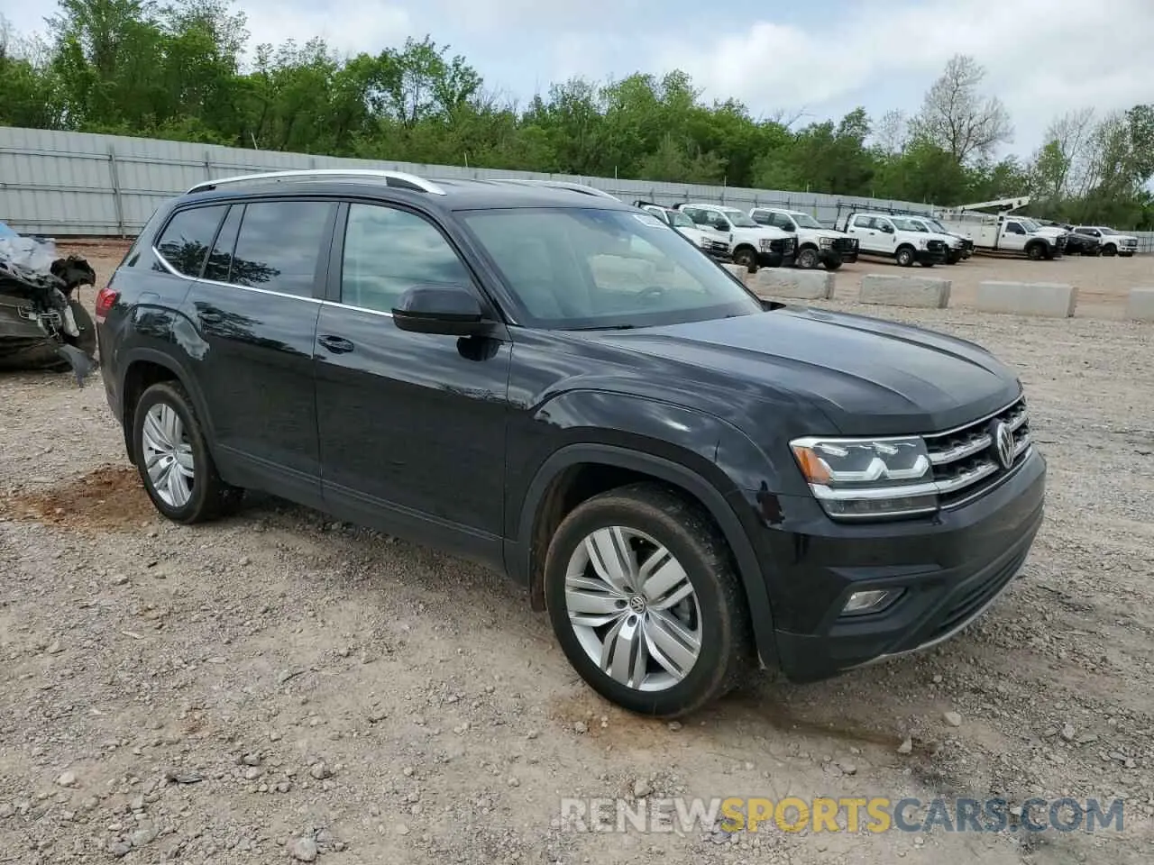 4 fotografías del automóvil dañado 1V2UR2CA4KC522363 VOLKSWAGEN ATLAS 2019