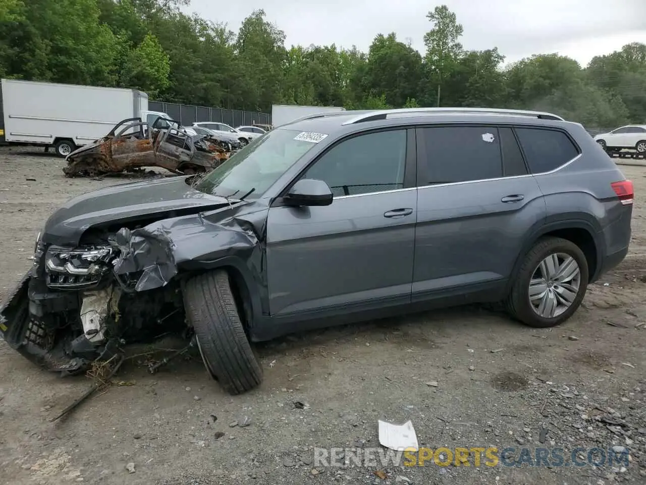 1 fotografías del automóvil dañado 1V2UR2CA4KC563186 VOLKSWAGEN ATLAS 2019
