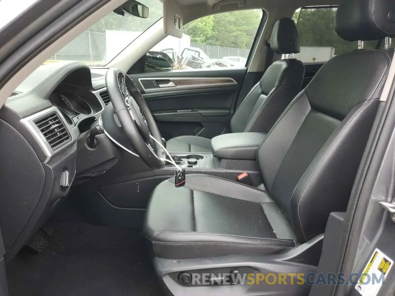 7 fotografías del automóvil dañado 1V2UR2CA4KC563186 VOLKSWAGEN ATLAS 2019