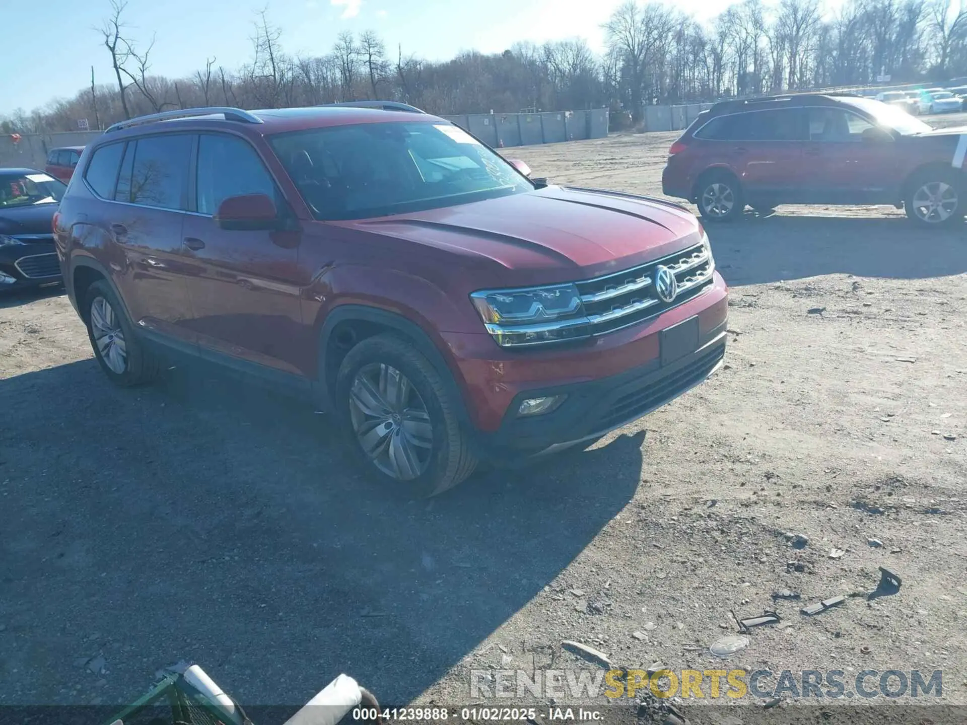 1 fotografías del automóvil dañado 1V2UR2CA4KC580392 VOLKSWAGEN ATLAS 2019