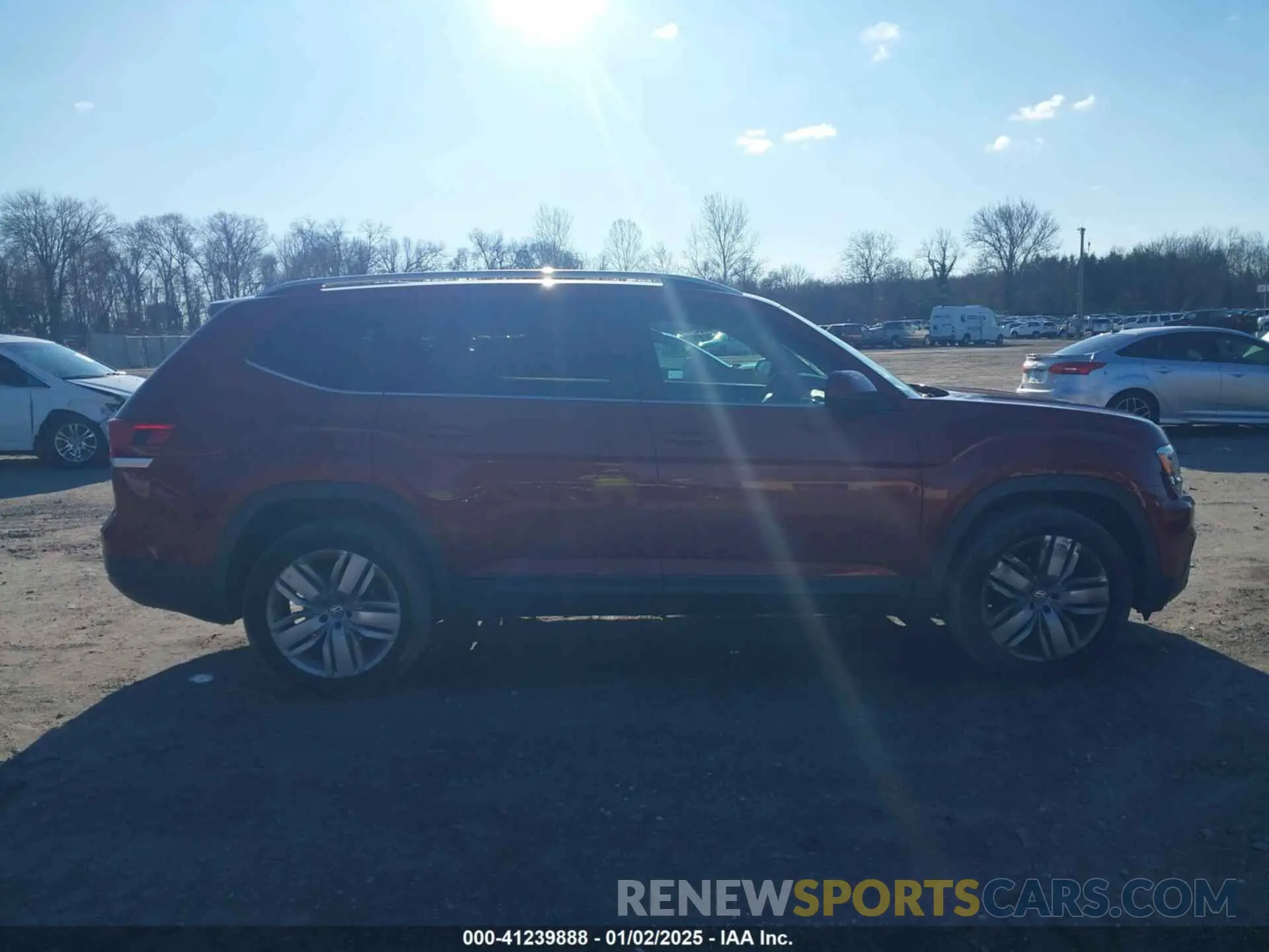 13 fotografías del automóvil dañado 1V2UR2CA4KC580392 VOLKSWAGEN ATLAS 2019