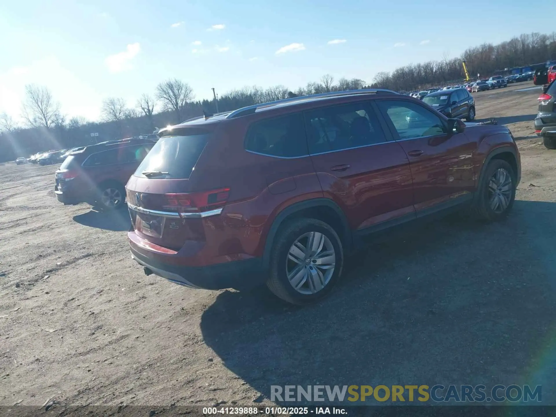 4 fotografías del automóvil dañado 1V2UR2CA4KC580392 VOLKSWAGEN ATLAS 2019
