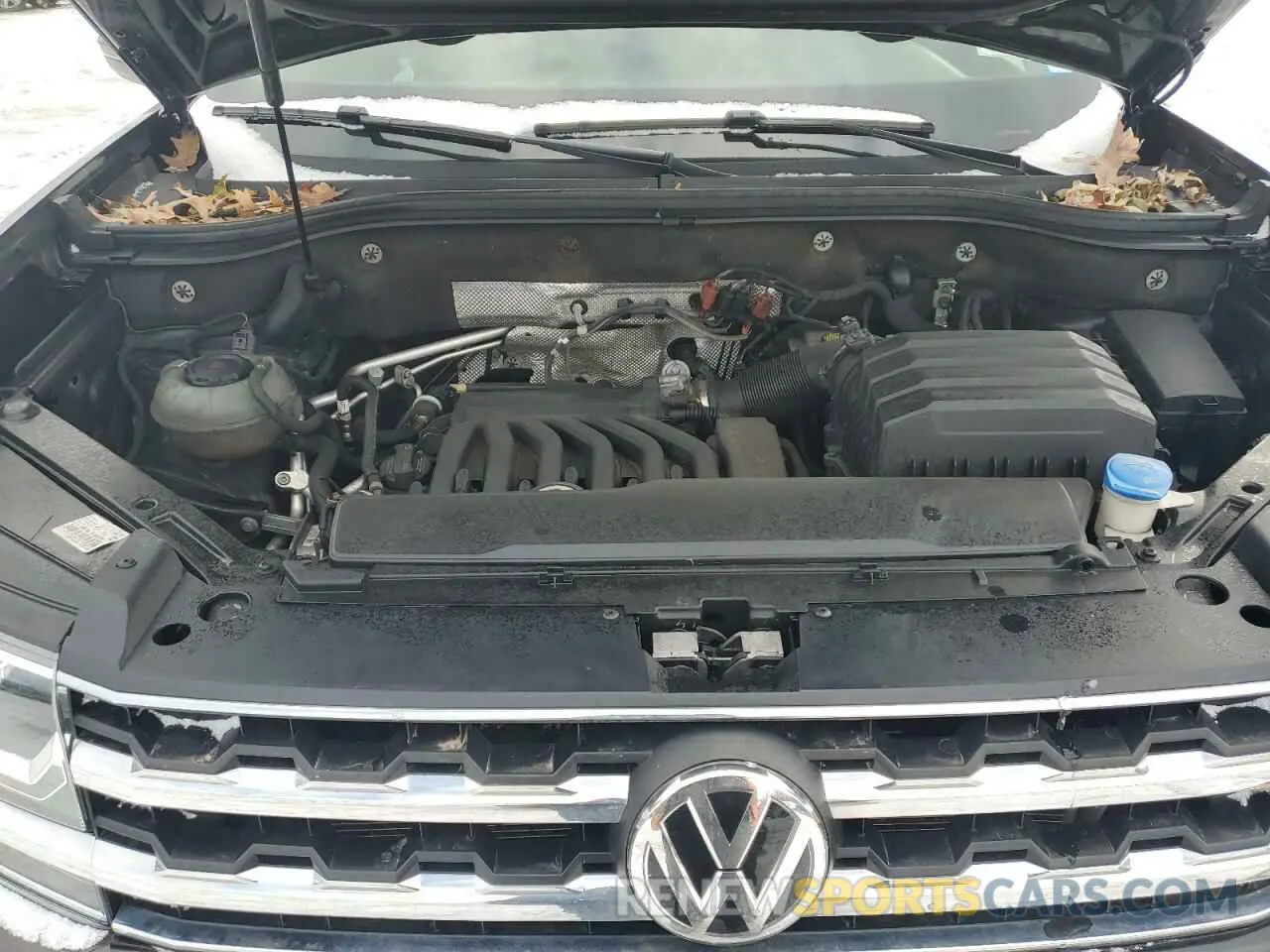 12 fotografías del automóvil dañado 1V2UR2CA4KC580764 VOLKSWAGEN ATLAS 2019