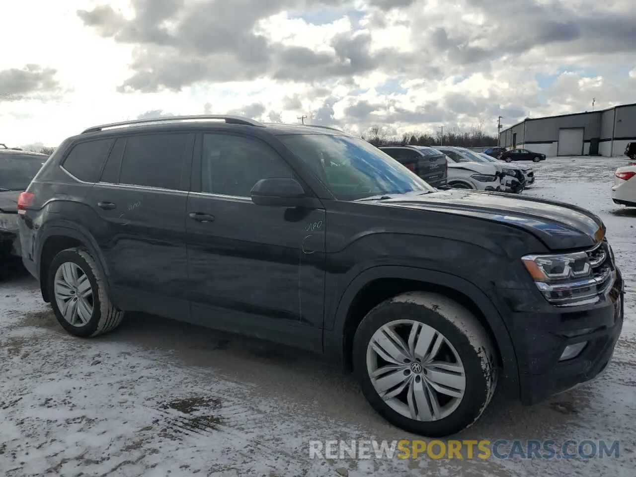 4 fotografías del automóvil dañado 1V2UR2CA4KC580764 VOLKSWAGEN ATLAS 2019