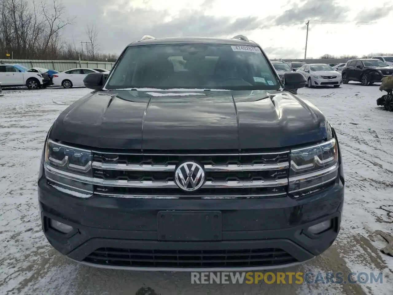 5 fotografías del automóvil dañado 1V2UR2CA4KC580764 VOLKSWAGEN ATLAS 2019