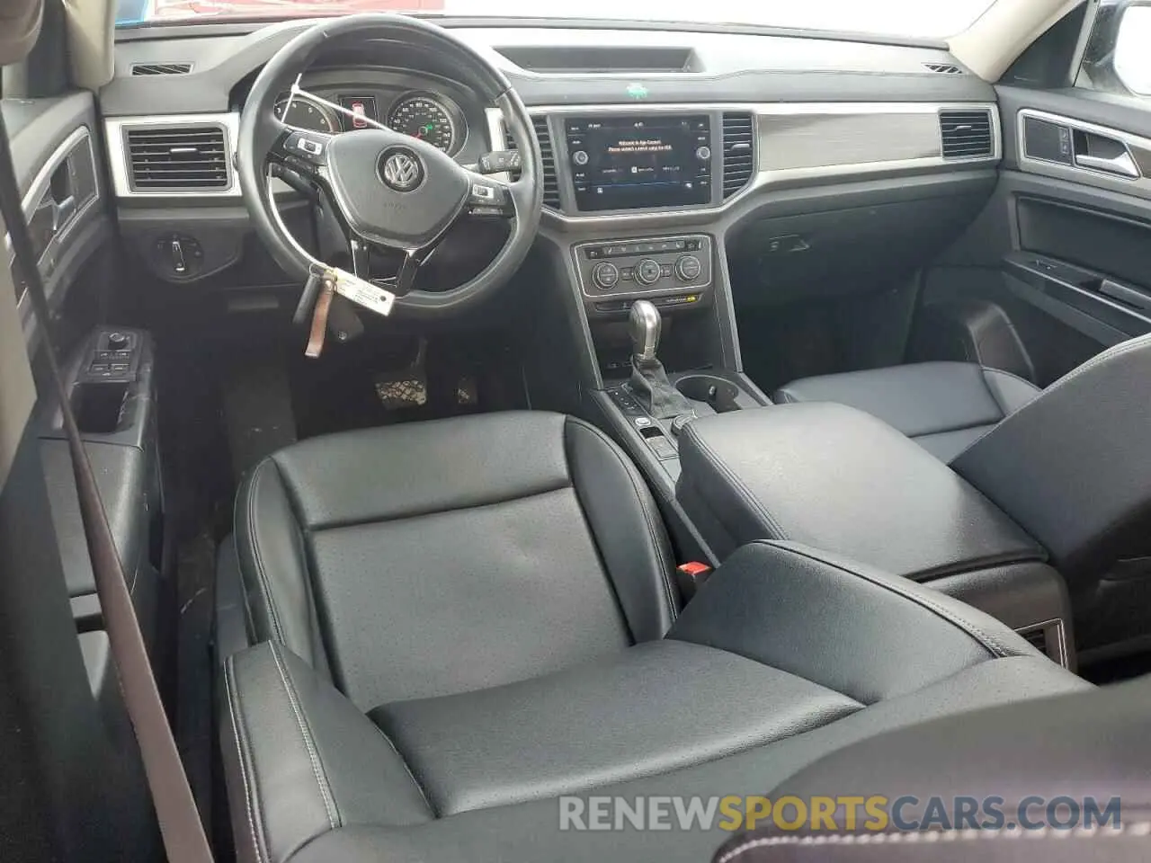 8 fotografías del automóvil dañado 1V2UR2CA4KC580764 VOLKSWAGEN ATLAS 2019