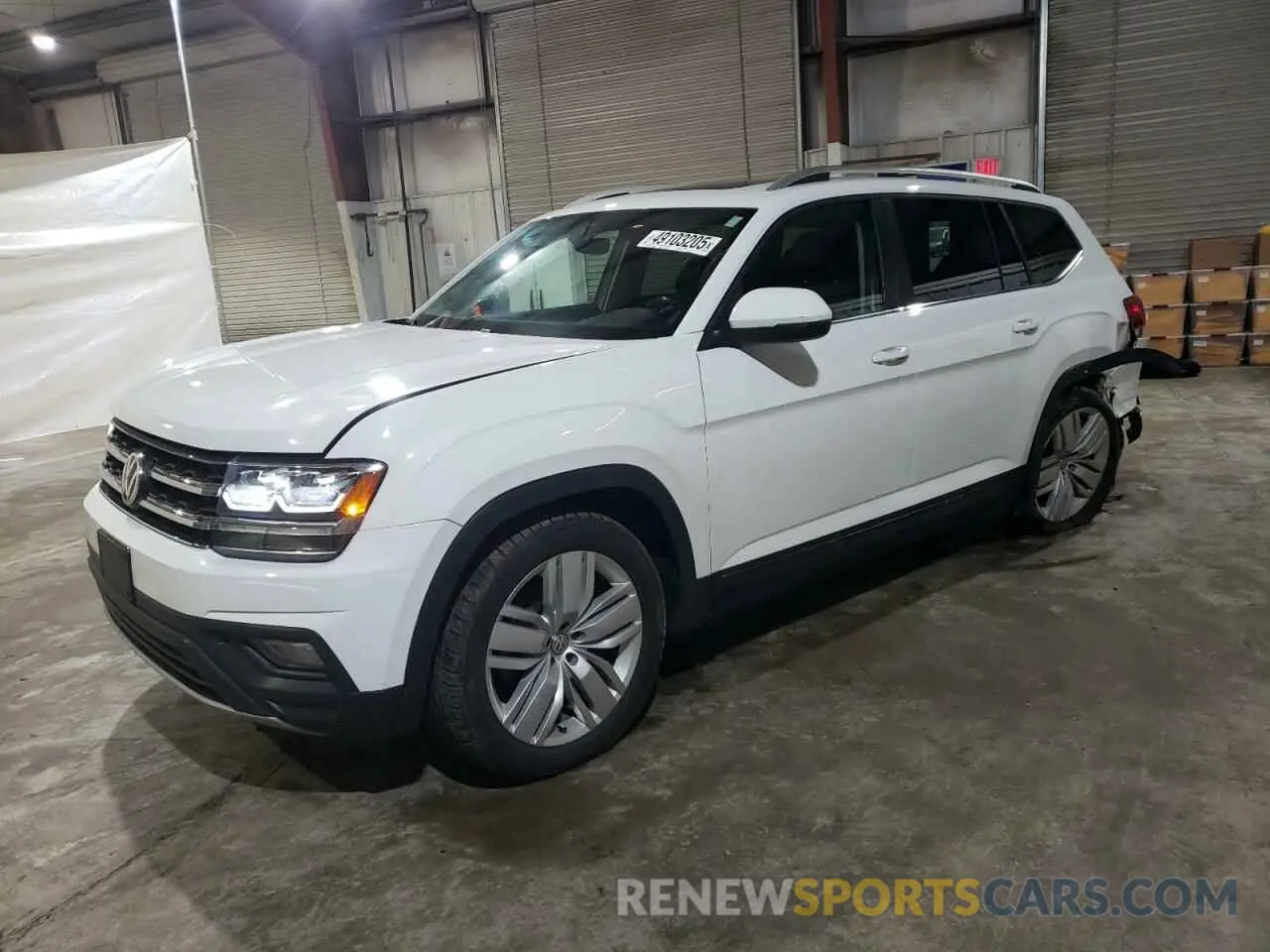 1 fotografías del automóvil dañado 1V2UR2CA6KC580782 VOLKSWAGEN ATLAS 2019