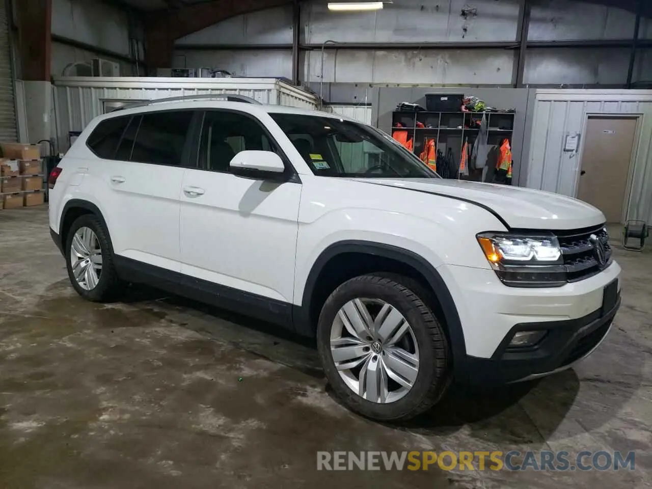 4 fotografías del automóvil dañado 1V2UR2CA6KC580782 VOLKSWAGEN ATLAS 2019
