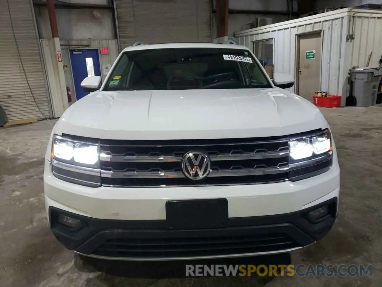 5 fotografías del automóvil dañado 1V2UR2CA6KC580782 VOLKSWAGEN ATLAS 2019