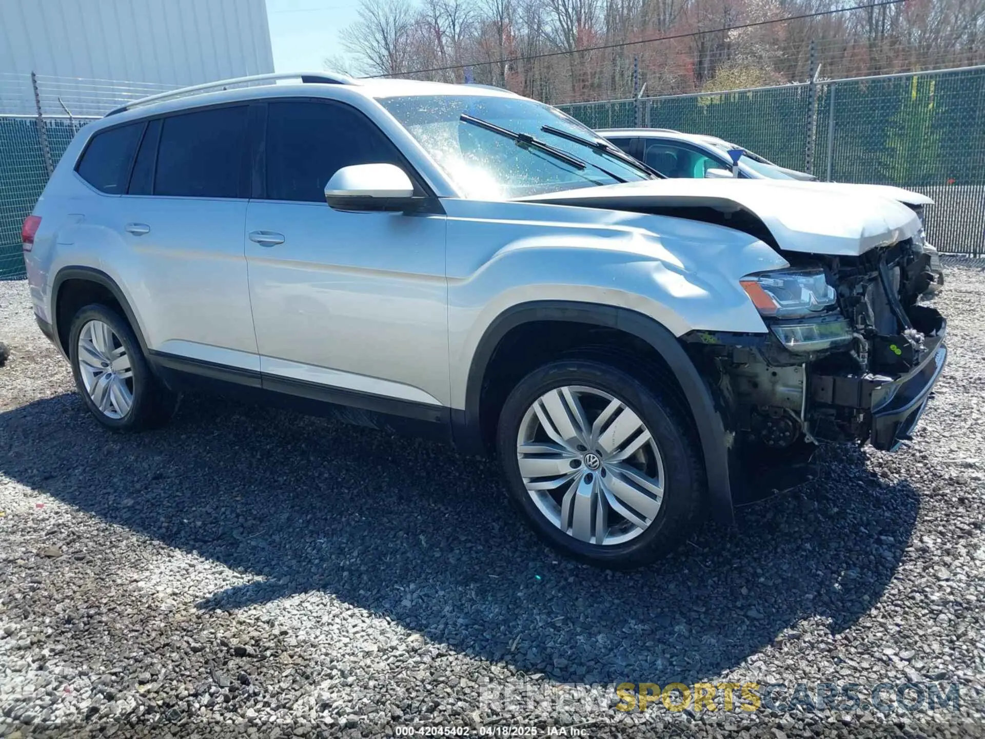 1 fotografías del automóvil dañado 1V2UR2CA7KC528108 VOLKSWAGEN ATLAS 2019