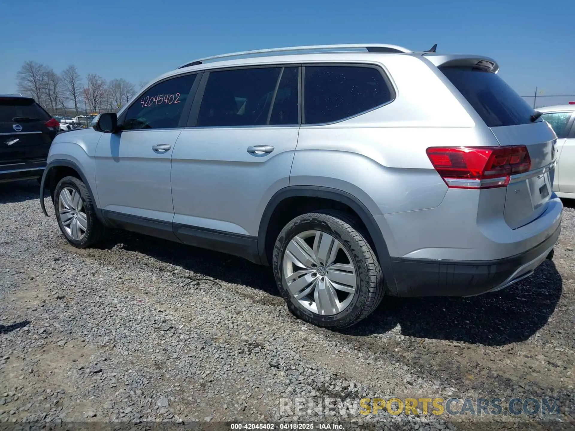 3 fotografías del automóvil dañado 1V2UR2CA7KC528108 VOLKSWAGEN ATLAS 2019