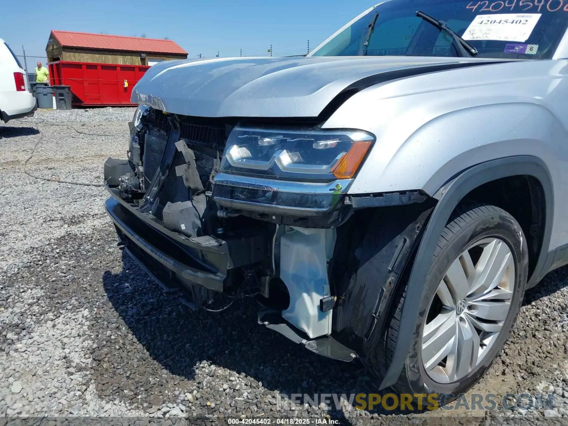 6 fotografías del automóvil dañado 1V2UR2CA7KC528108 VOLKSWAGEN ATLAS 2019