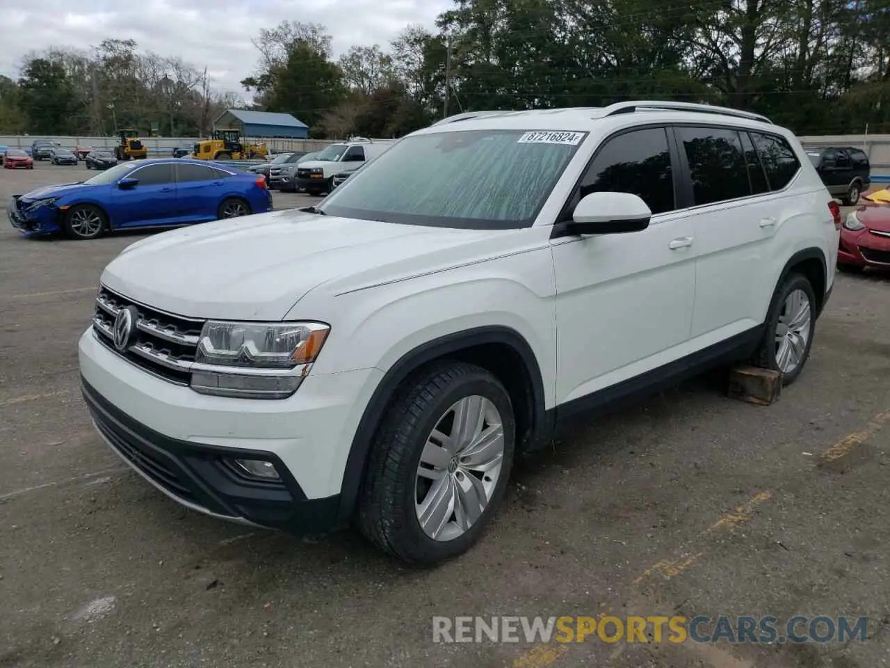 1 fotografías del automóvil dañado 1V2UR2CA9KC503923 VOLKSWAGEN ATLAS 2019