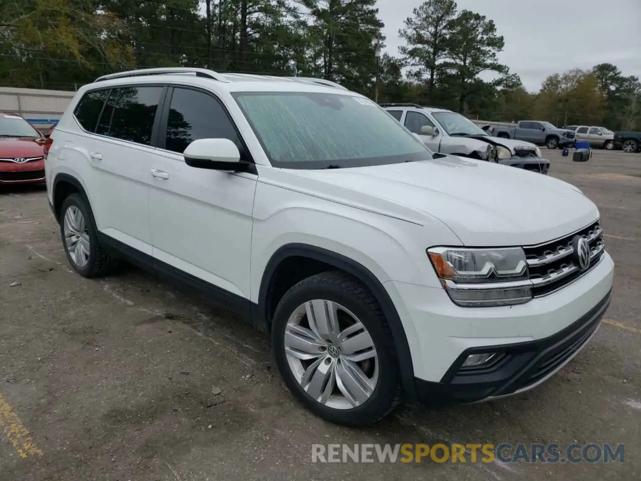 4 fotografías del automóvil dañado 1V2UR2CA9KC503923 VOLKSWAGEN ATLAS 2019