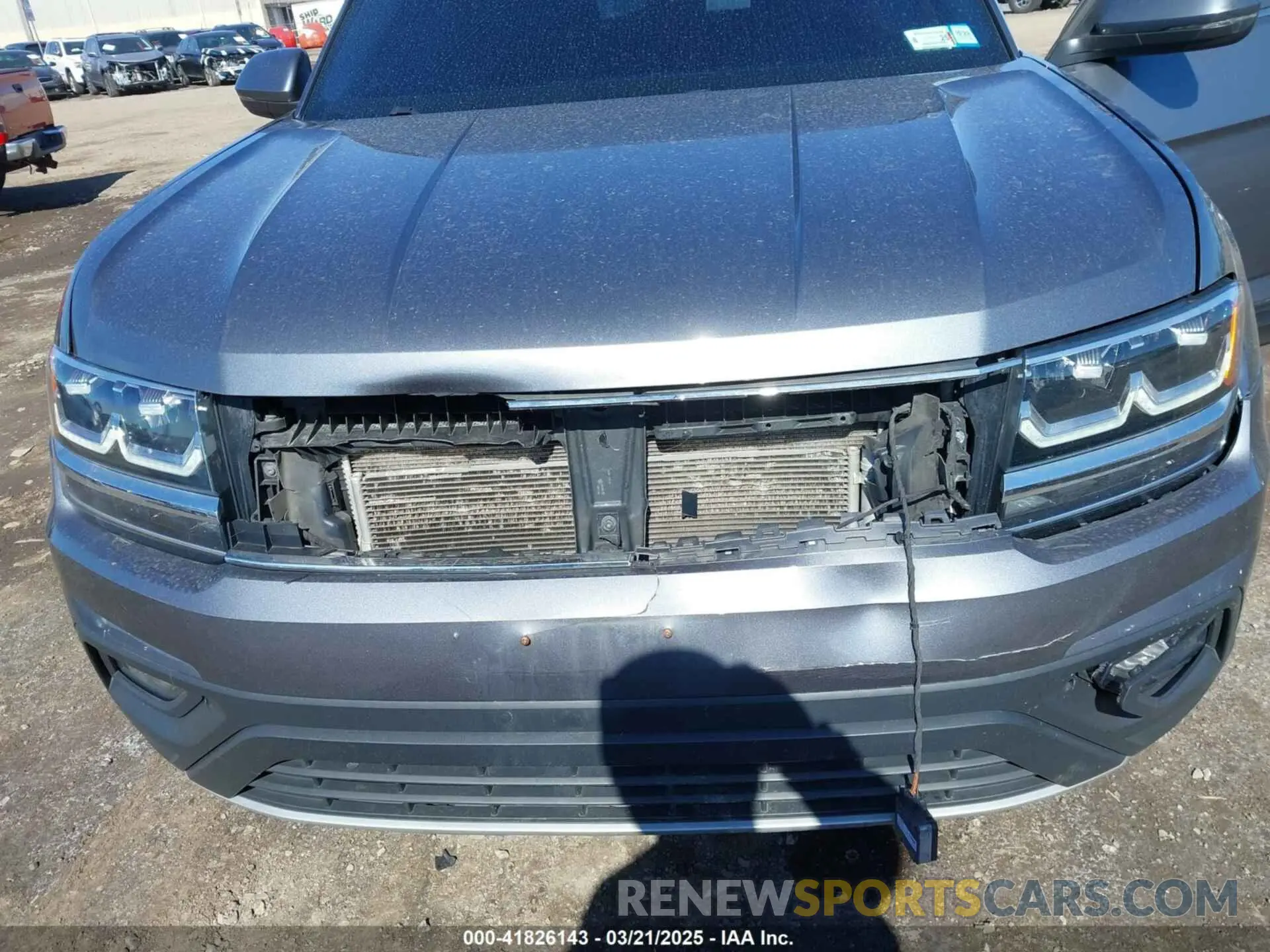 6 fotografías del automóvil dañado 1V2UR2CA9KC556024 VOLKSWAGEN ATLAS 2019