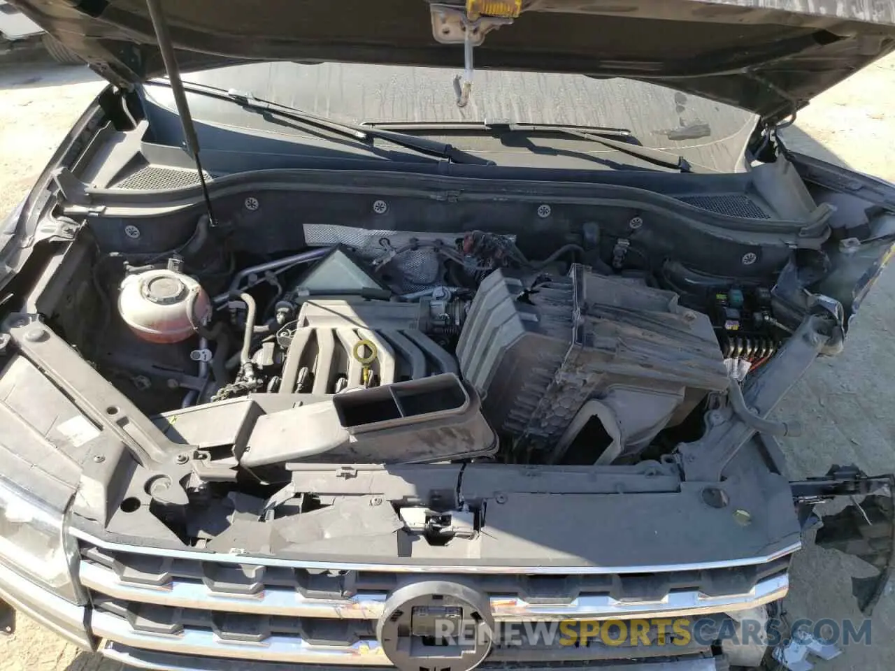 12 fotografías del automóvil dañado 1V2UR2CAXKC513442 VOLKSWAGEN ATLAS 2019
