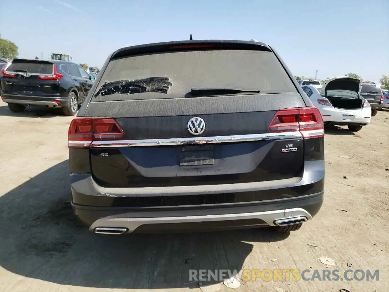 6 fotografías del automóvil dañado 1V2UR2CAXKC513442 VOLKSWAGEN ATLAS 2019