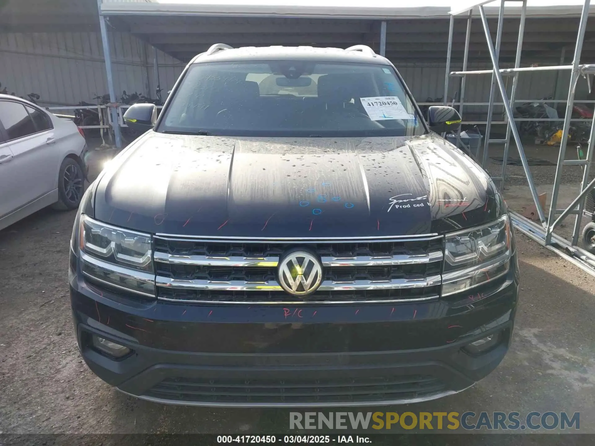 13 fotografías del automóvil dañado 1V2UR2CAXKC533741 VOLKSWAGEN ATLAS 2019