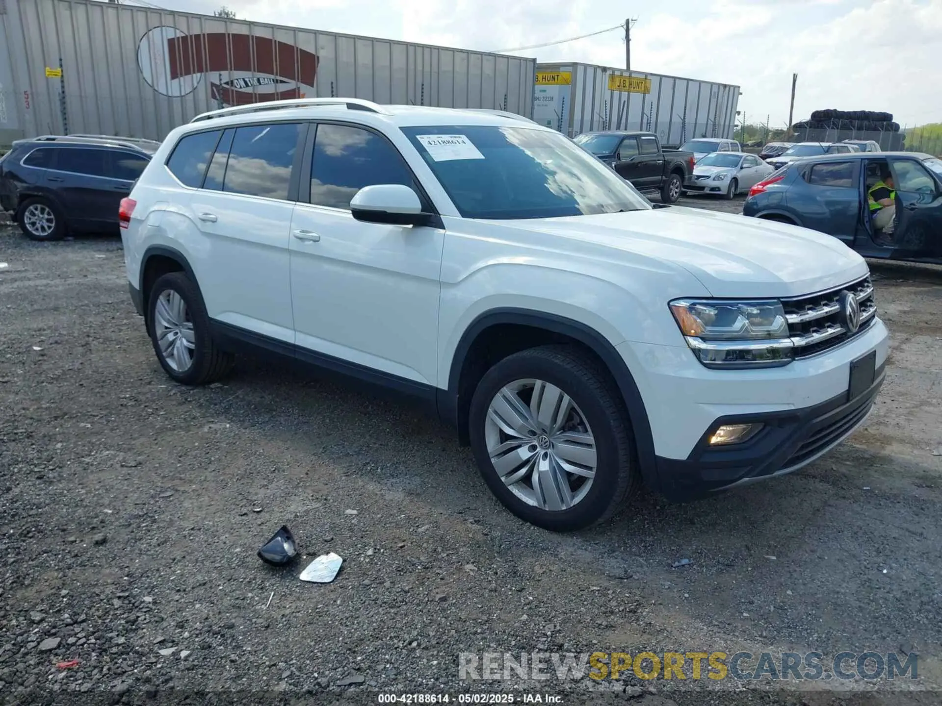 1 fotografías del automóvil dañado 1V2UR2CAXKC539779 VOLKSWAGEN ATLAS 2019