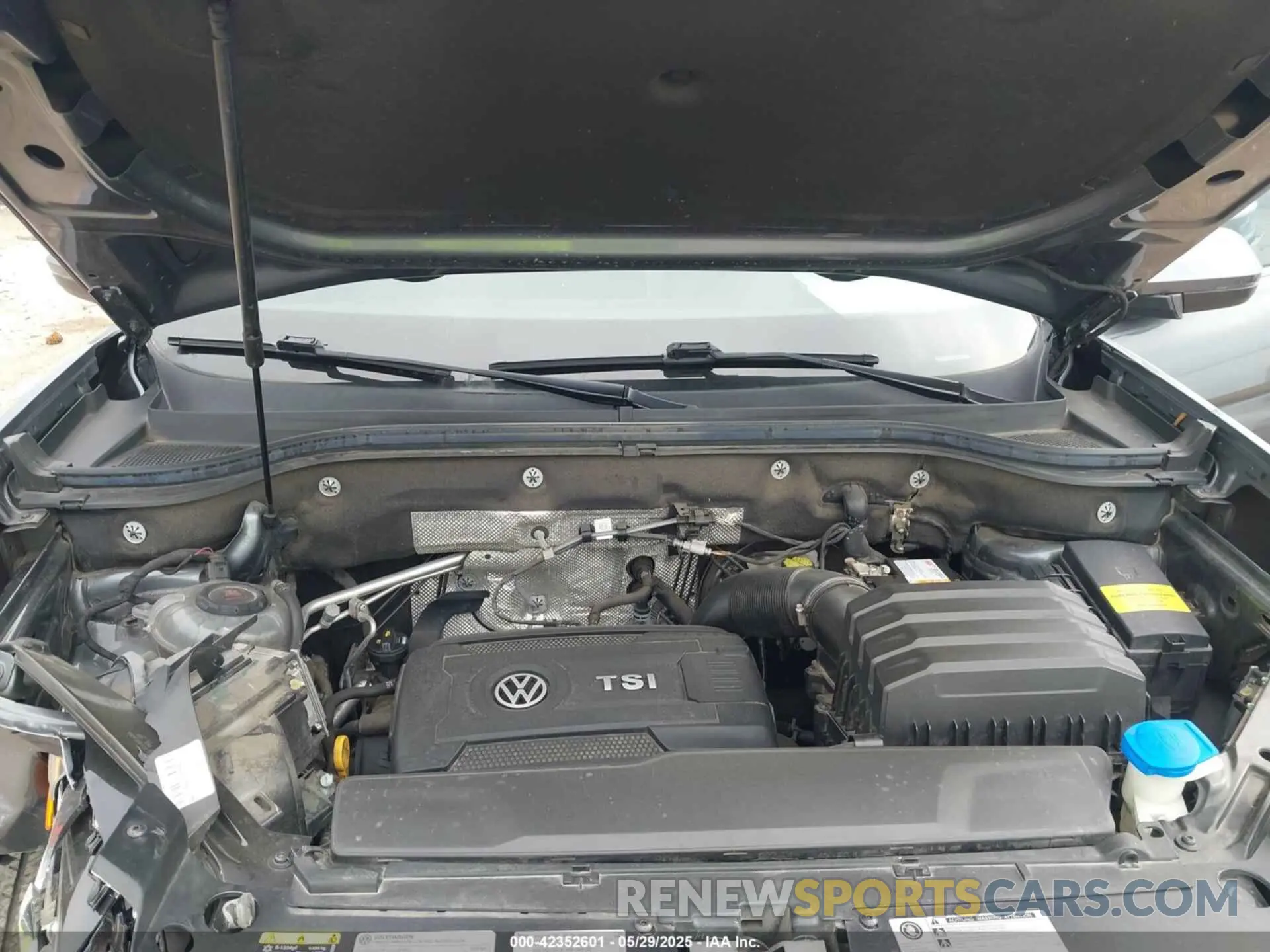 10 fotografías del automóvil dañado 1V2WP2CA1KC591364 VOLKSWAGEN ATLAS 2019