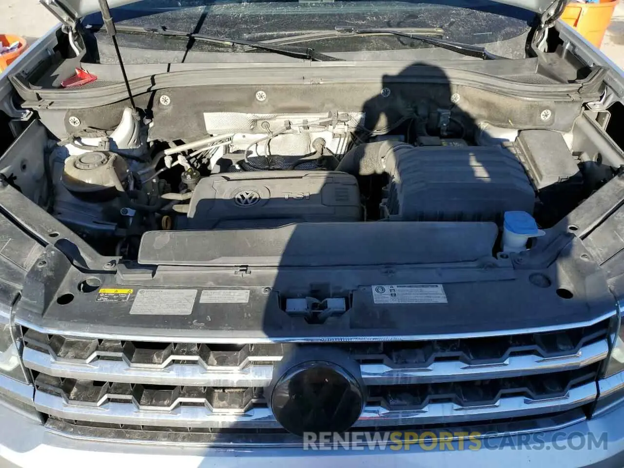 12 fotografías del automóvil dañado 1V2WP2CA4KC570167 VOLKSWAGEN ATLAS 2019
